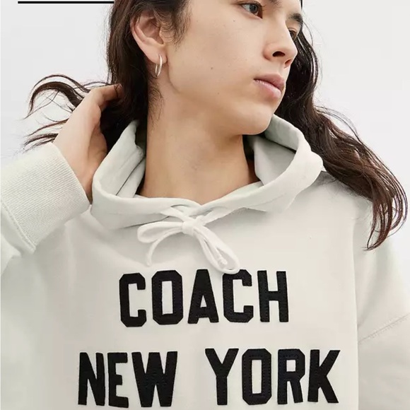 Coach New York Hoodie Sweatshirt, Small, NEW - Picture 6 of 8